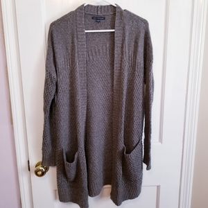 AE Grey Knit Cardigan